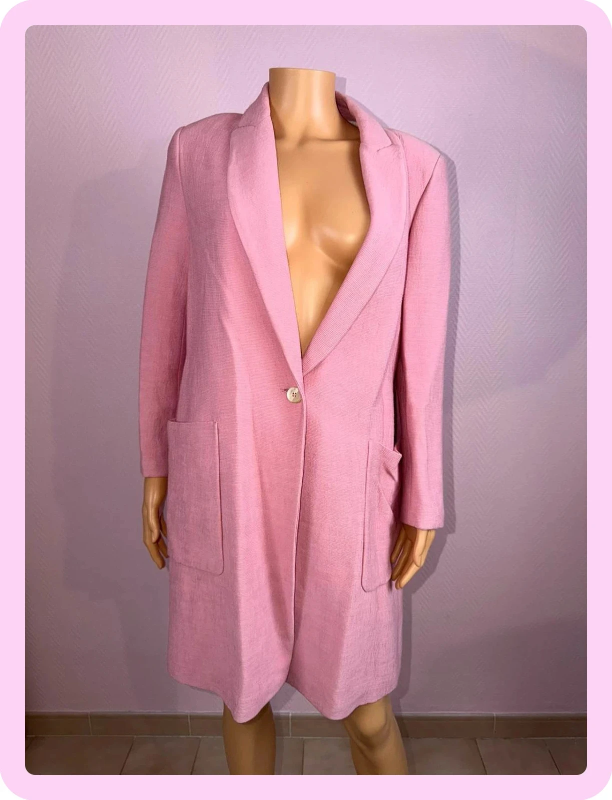 Veste Zara tamanho l em muito bom estado, sem problemas – photo 2